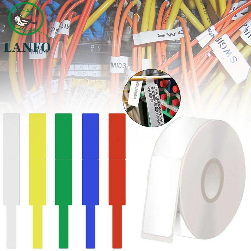 Etiqueta De Identificación De Cables LANFO , Adhesiva Para Marcar De ...