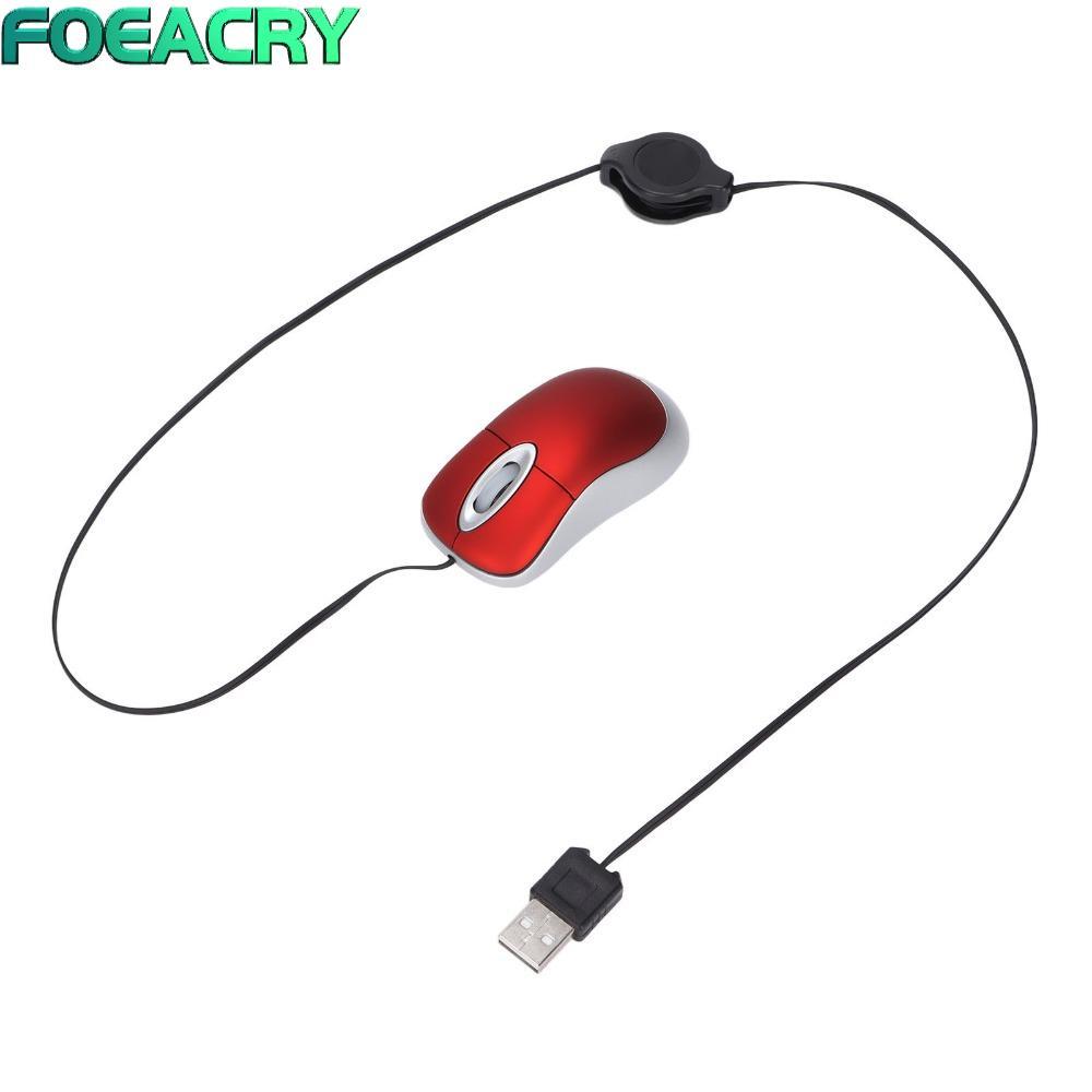 Cable De Seguridad Mouse , Rueda De 3 Vías , 1200 DPI , USB Retráctil ...