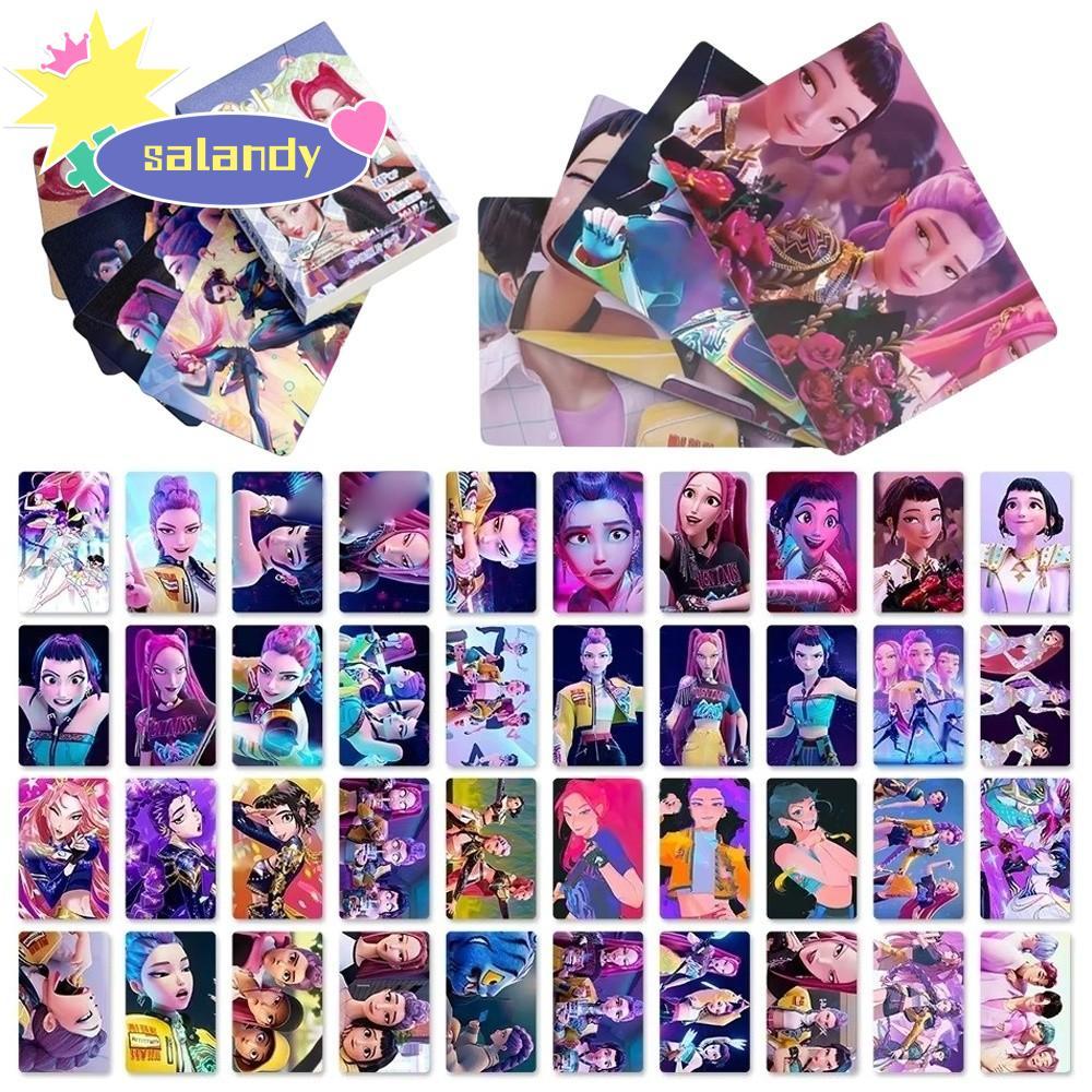 SALANDY 50 Tarjetas Fotográficas De Los Cazadores De Demonios De Kpop ...