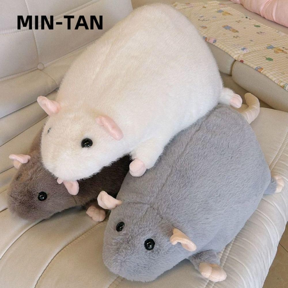 Muñeco De Ratón MIN-TAN , 30/45/90cm Muñeca De Rata De Rama De Flor De ...