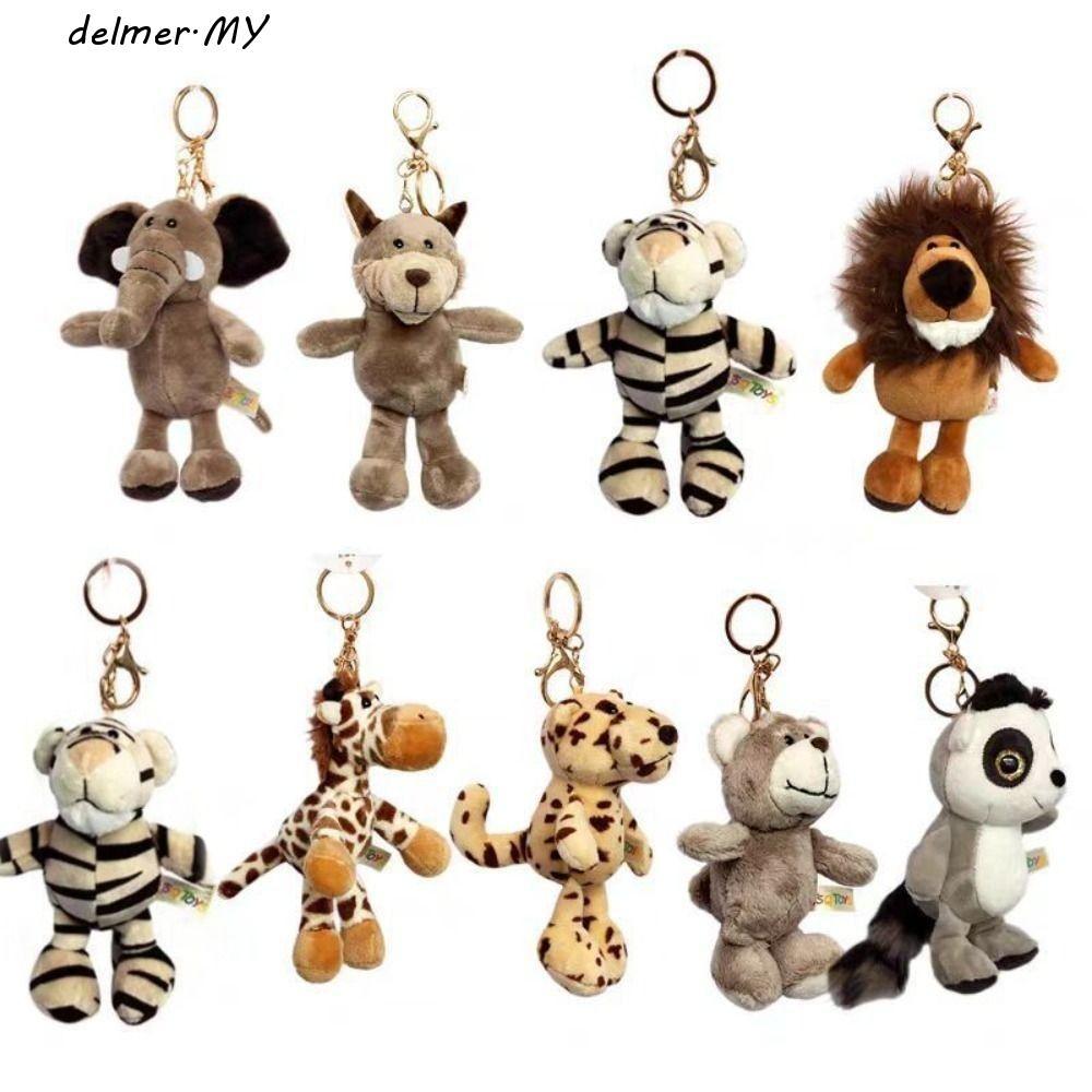 DELMER Colgante de animales del bosque, llavero de peluche de Koala ...