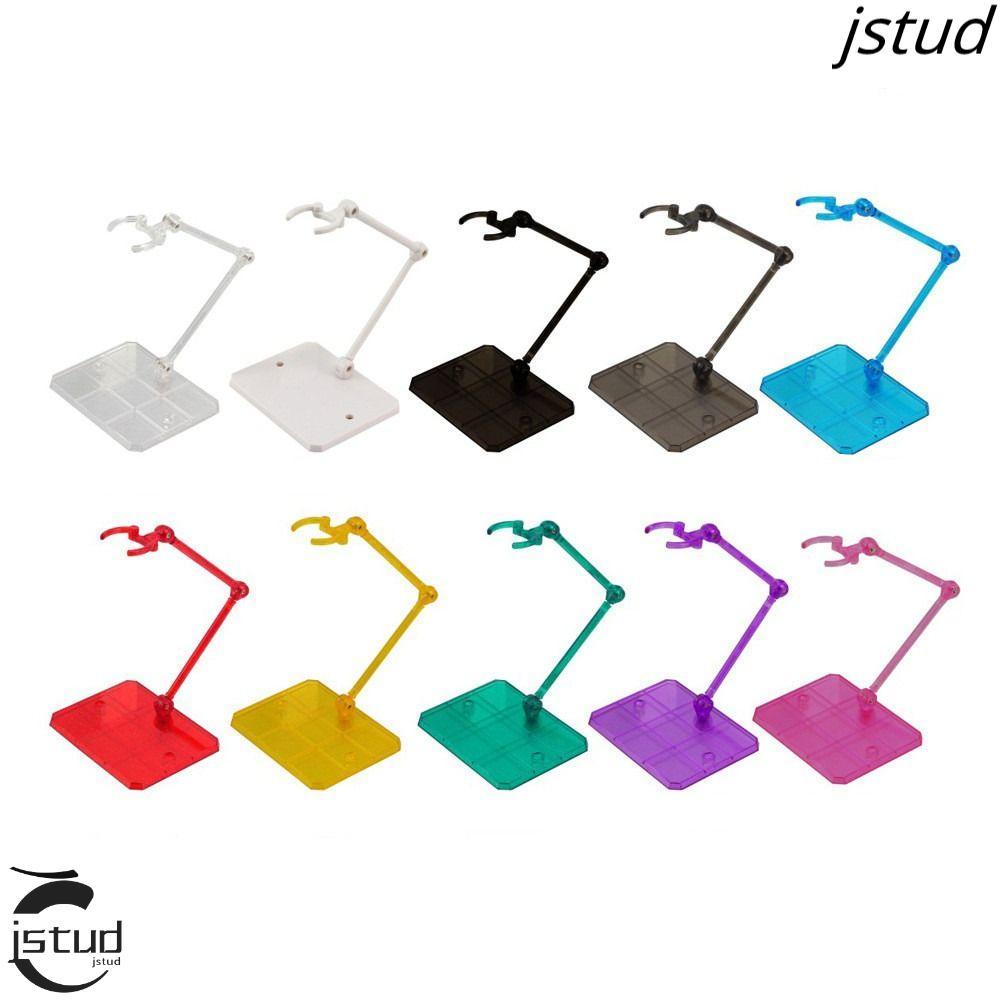 Soporte De Exhibición Para Figuras De Acción Y Muñecas – Base Transparente Con Pinzas Ajustables, Ideal Para Coleccionistas Y Poses Voladoras (Set Azul)