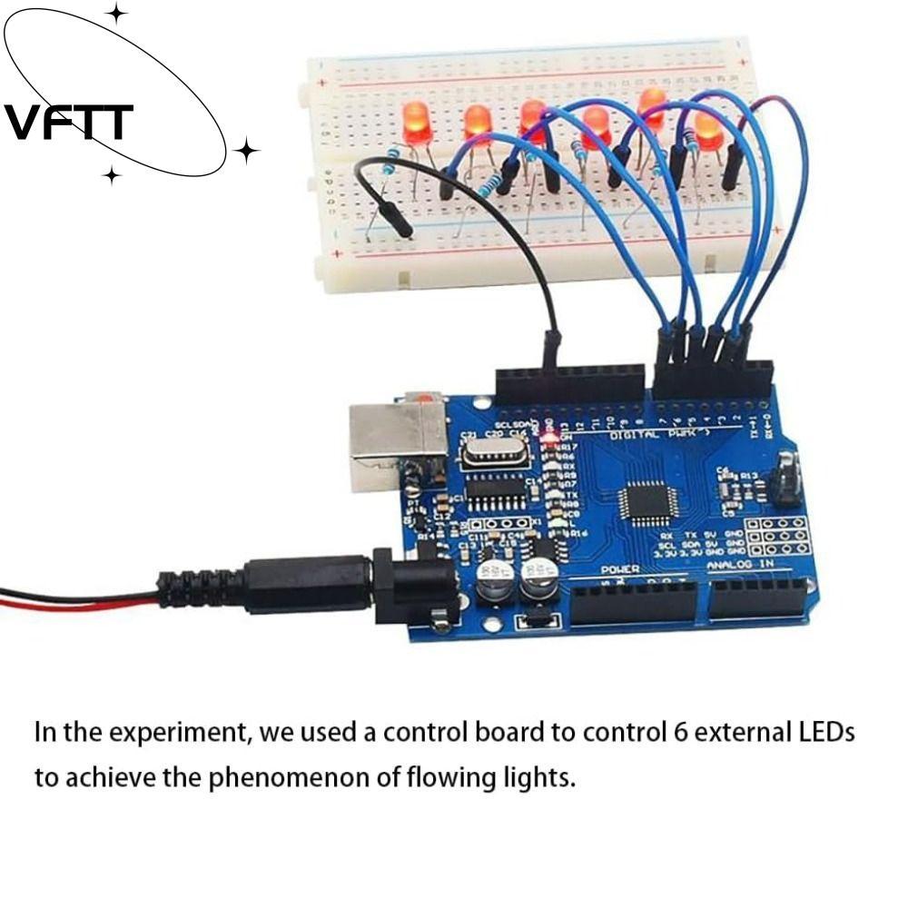 Placa VFTT ATmega328P , Digital R3 De 16 Mhz Y 14 De Desarrollo ...