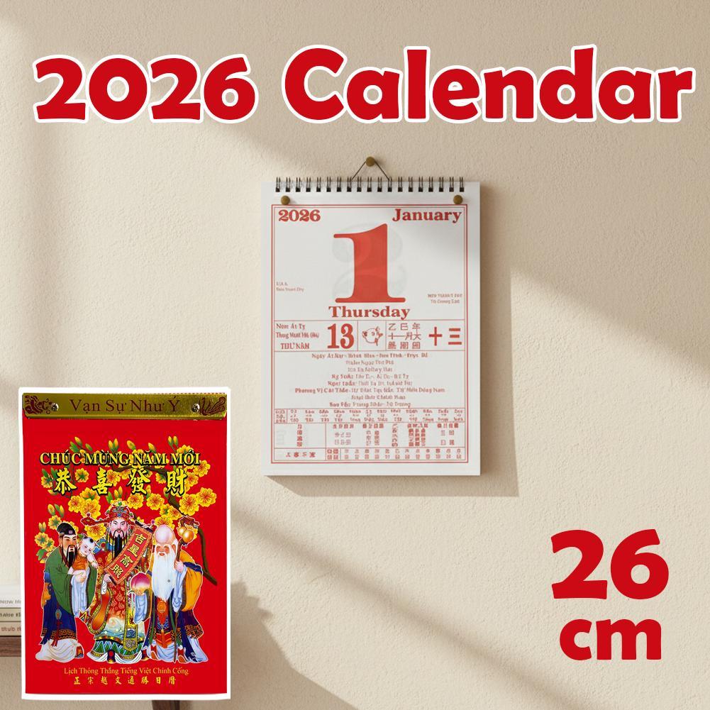 Calendario Perpetuo Desprendible Manual Del Año 2026 , De Escritorio ...