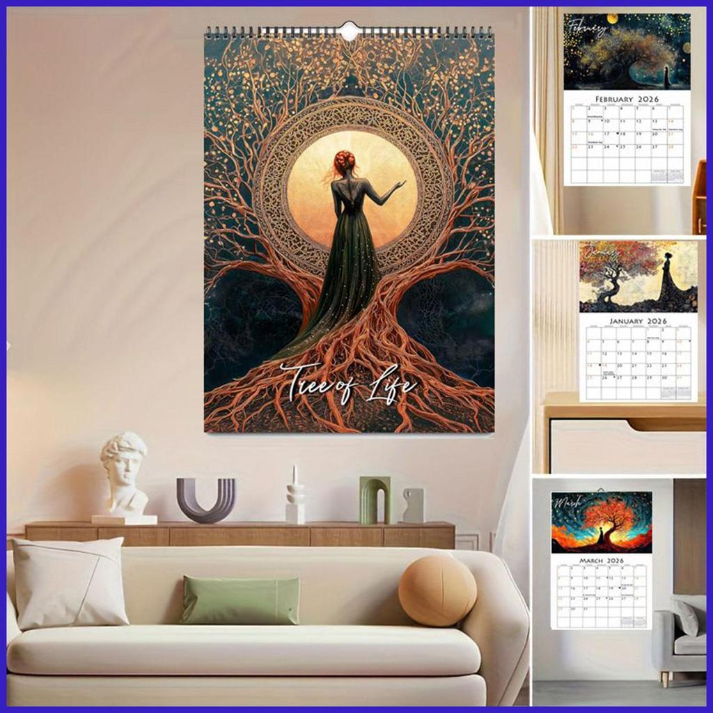 Calendario De Pared 2026 , Mensual , Planificador De Gestión Del Tiempo ...